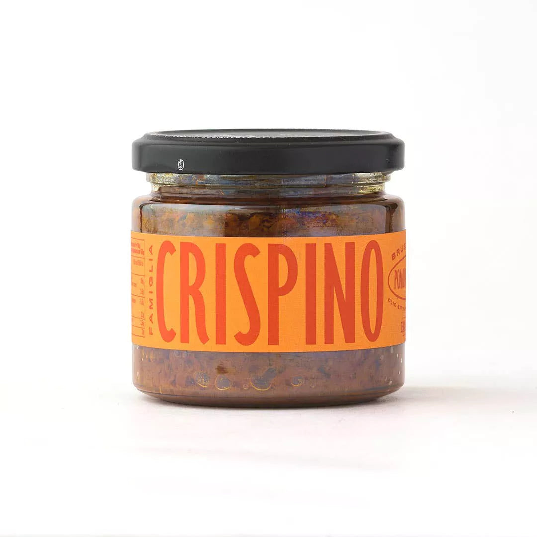 Crispino, Bruschetta mit getrockneten Tomaten