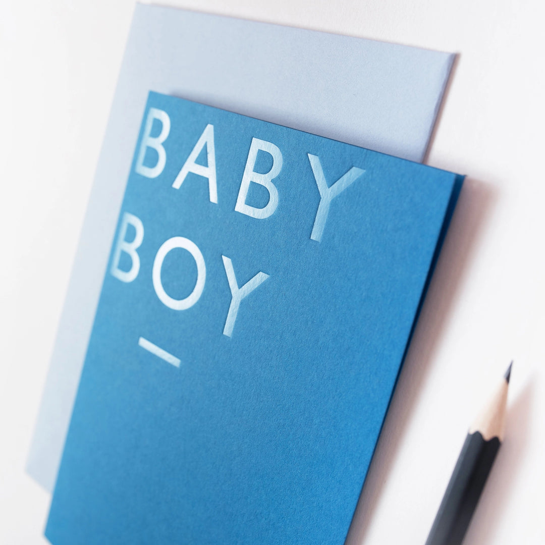Mock Up designs, Baby Boy, Postkarte