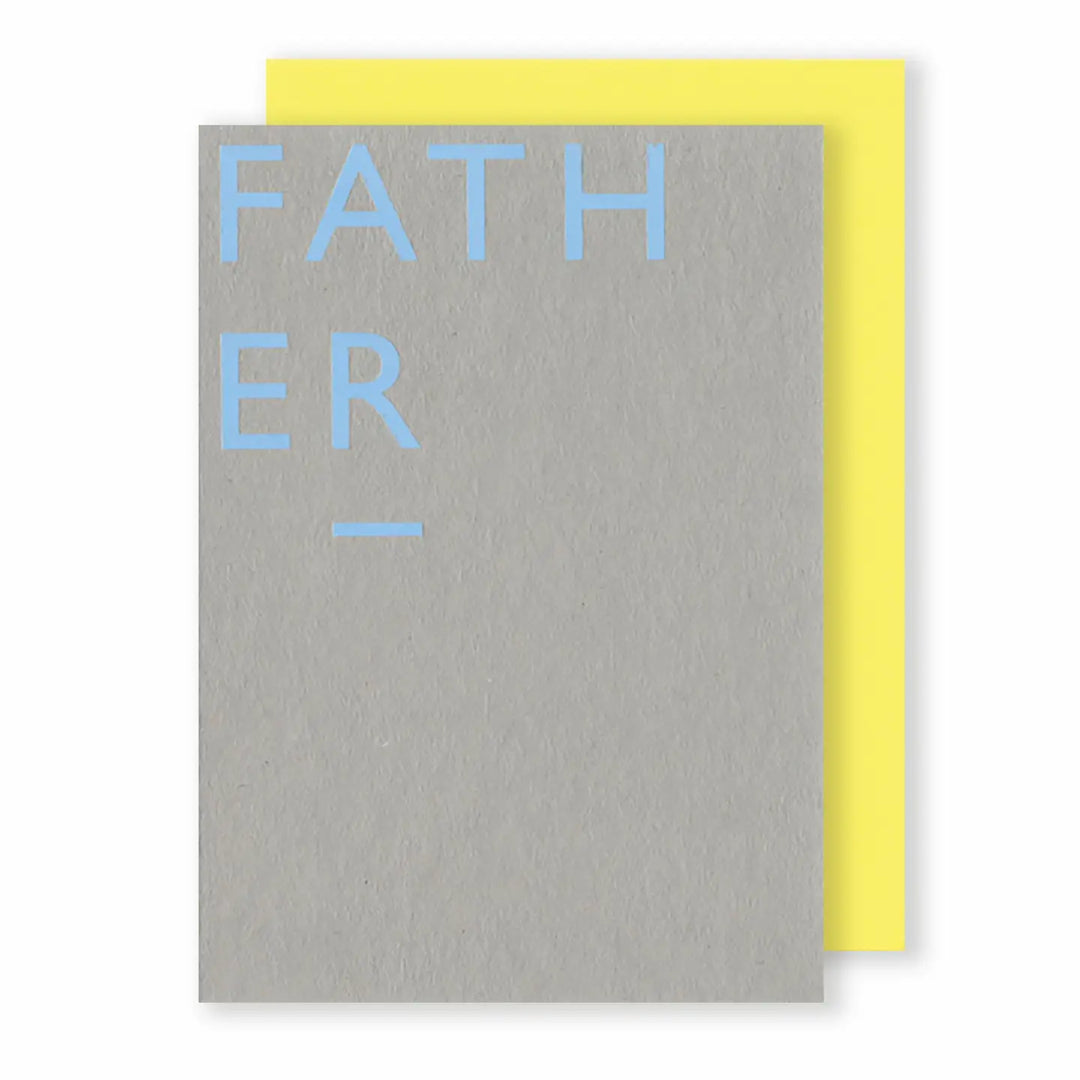 Mock Up designs, Father, Postkarte