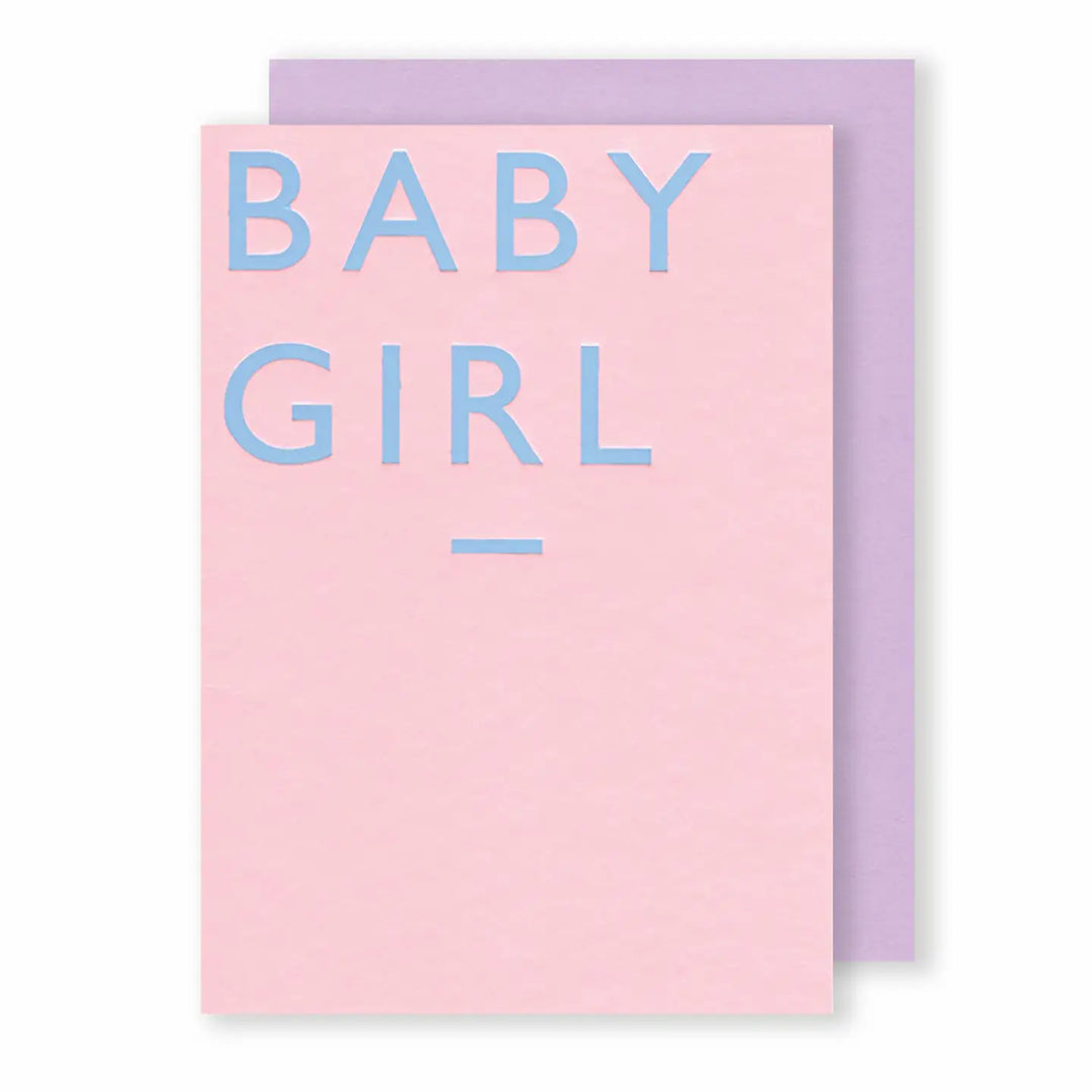 Mock Up designs, Baby Girl, Postkarte
