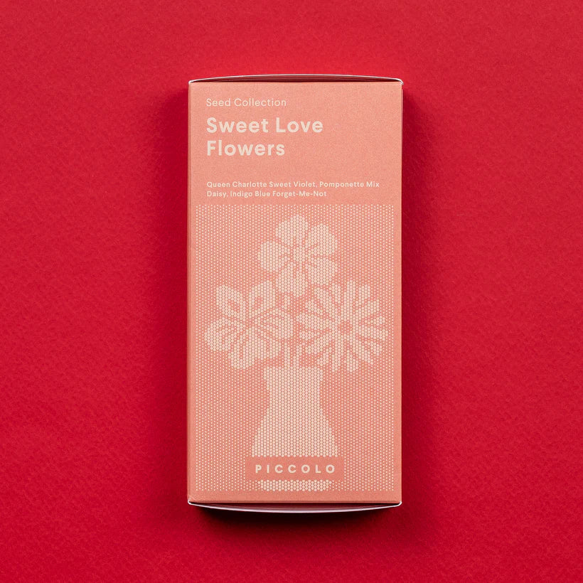 Piccolo, Sweet Love Flowers, 3 packets, Samen