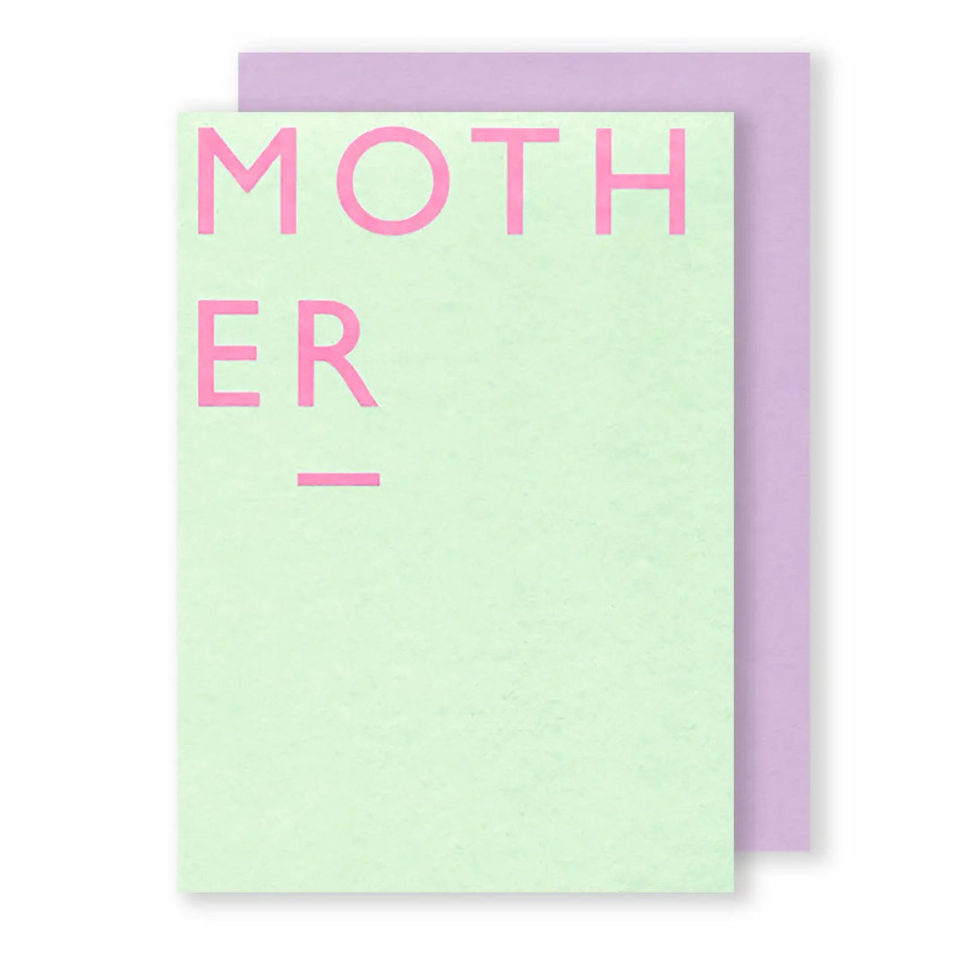 Mock Up designs, Mother, Postkarte